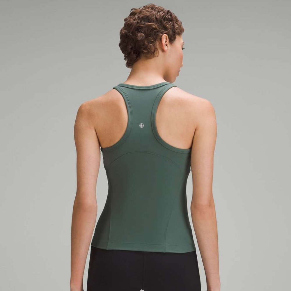 Lululemon Align Waist-Length Racerback Tank Top Dark Forest